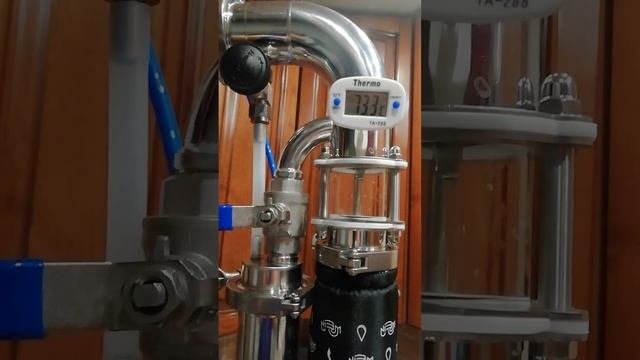 Гоним спирт первый раз в жизни. Вторая перегонка.