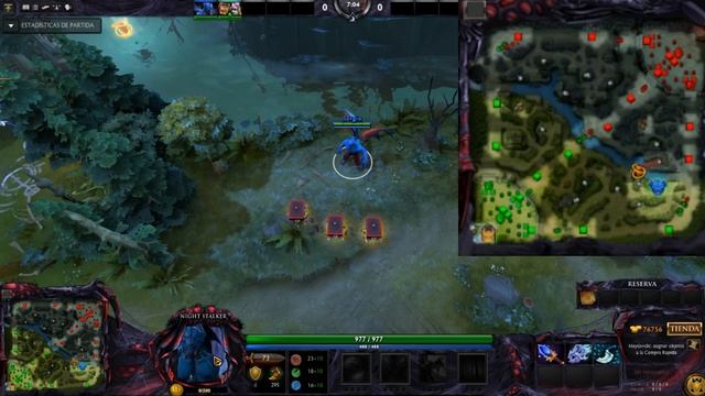 Tip Extra Vision Bonus Moon Share + Aghanim with Night Stalker Dota 2 смотреть онлайн