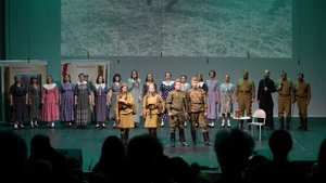 Хоровые номера спектакля Зовёт к отечеству любовь. Вдохновение 2024