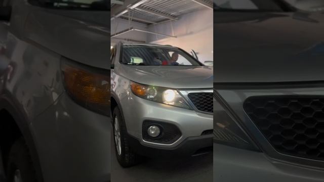 Установка Bi-Led линз MTF на Kia Sorento (отзыв клиента)