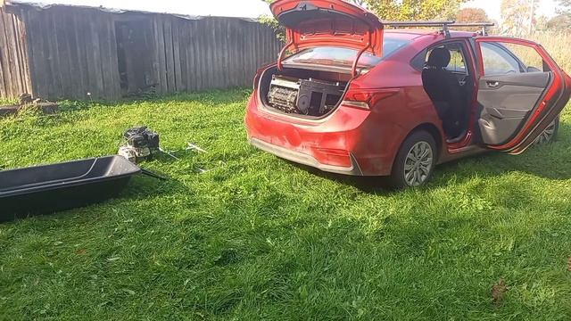 мотособака в седан