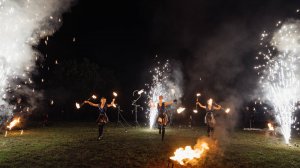 Огненное шоу - ННД "Лига Артистов" Пенза