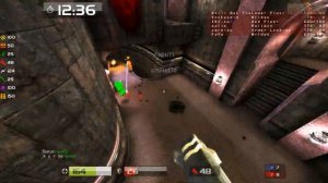 Quake Live: DM6 Airrocket