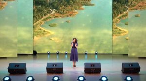 "Сердце Земли моей". На сцене Тайра Бирюкова. Эстрадно-вокальная студия "Менестрели-Kids" Беларусь.