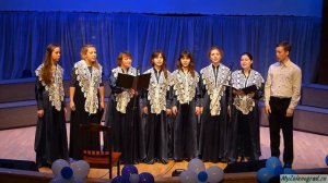 "Христос рождается" (ирмос Рождественского канона). Исполняет вокально-хоровой ансамбль "Ирис"