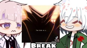 BSD react to Atsushi as Nagito and Akutagawa as Hajime(Izuru) | Danganronpa| Part 1/??? | gacha clu