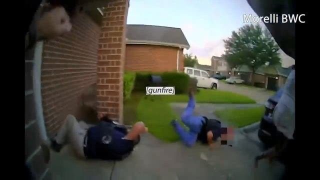 Police Release Body Cam Video Of Shooting That Left Officer Dead And Sergeant Wounded In Houston