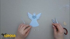 Рождественский ангел - мастеркласс по изготовлению