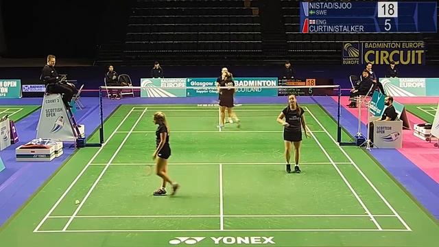 Nistad / Sjoo vs Curtin / Stalker (WD, R32) - Scottish Open 2019 смотреть онлайн