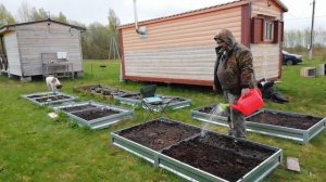 01.05.23 Репа, укроп и горох посажены. I bought land in Russia and enjoy it.
