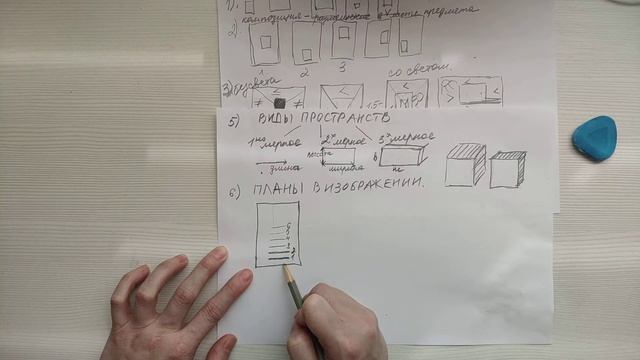 Часть 2 Виды пространств, планы, ошибки