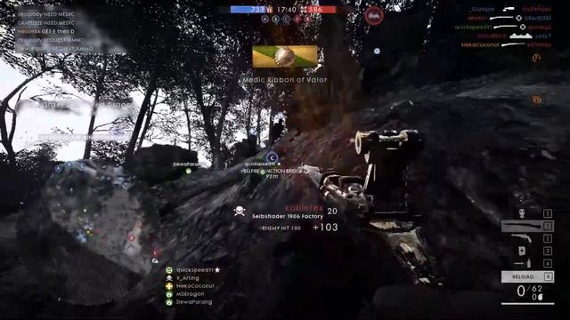 Battlefield 1 - Sexy Golden Guns смотреть онлайн