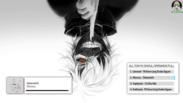 All Tokyo Ghoul openings full (1-4) смотреть онлайн