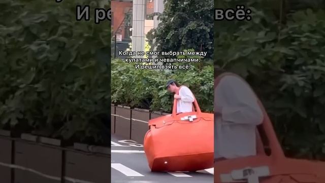 Когда не смог выбрать между купатами и чевапчичами