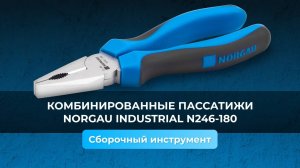 Комбинированные пассатижи NORGAU Industrial N246-180