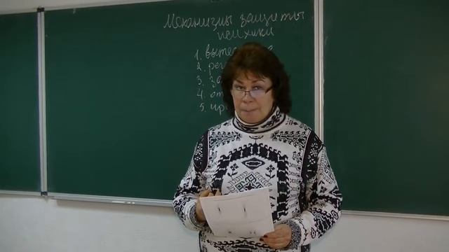 Механизмы защиты психики