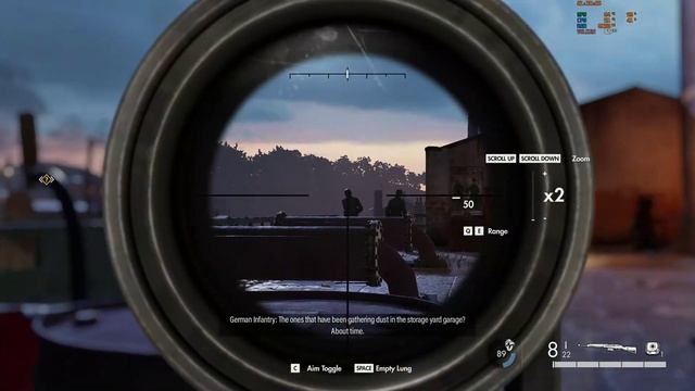 Sniper Elite 5 RTX 3060 DSR FHD to 2K Setting : Max смотреть онлайн