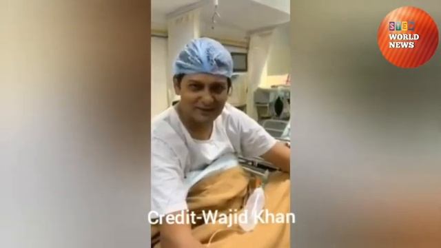 Wajid Khan's LAST Video From The Hospital Singing Salman Khan Movie song Hud Hud Dabangg