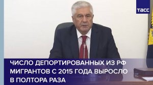 Число депортированных из РФ мигрантов с 2015 года выросло в полтора раза