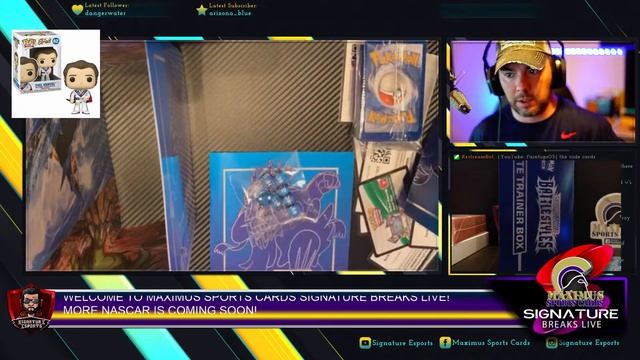Maximus Sports Cards Signature Breaks Live | Pokemon Fridays смотреть онлайн