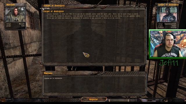 Stalker SoC. Final Verdadero Parte5. El valle oscuro. Robo la llave del labs X16 a Borov el bandido смотреть онлайн