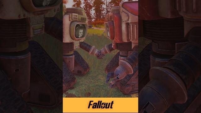 Роботы зажигают #fallout #fallout76 #фоллаут