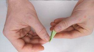 Как сделать тюльпан из бумаги  Оригами Цветы из бумаги