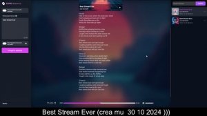 2024-10-30 10-05-14peBest Stream Ever