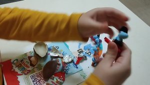 распаковка kinder бегемотиков