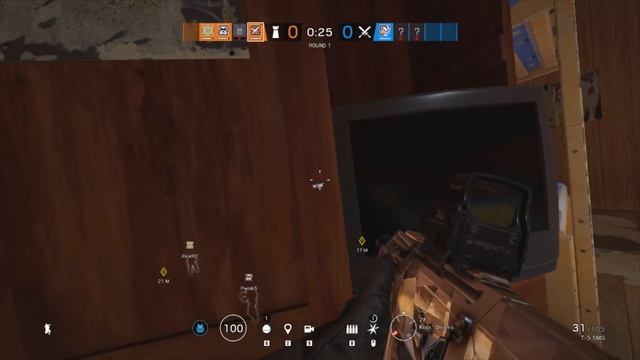 he doesn't know how to play blitz - Rainbow Six funny clips смотреть онлайн