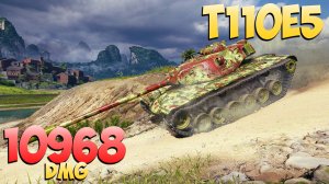 T110E5 - 3 Фрагов 10.9K Урона - Осторожный! - Мир Танков