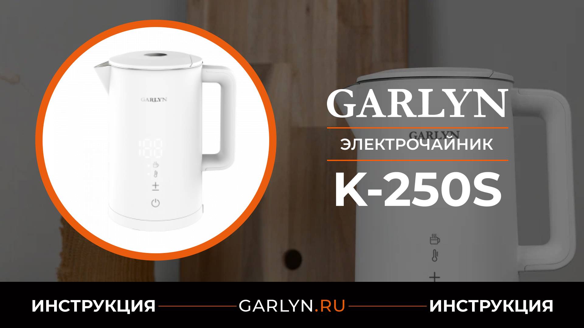 Подробный обзор электрочайника GARLYN K-250S от технического эксперта