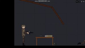 Zombie survival in people playground