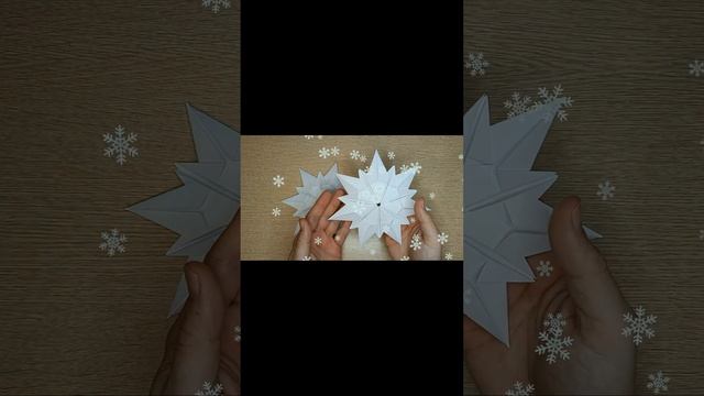 Новогодние снежинки из бумаги