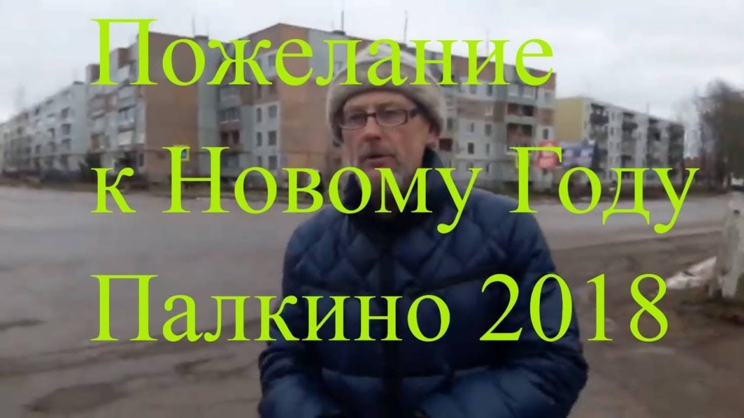 Пожелание от жителей Палкино к новому году