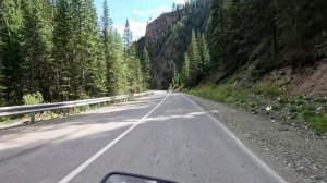 С Улаганского перевала в Акташ. Алтай