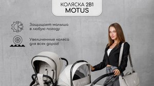 Детская коляска 2в1 Motus Amarobaby