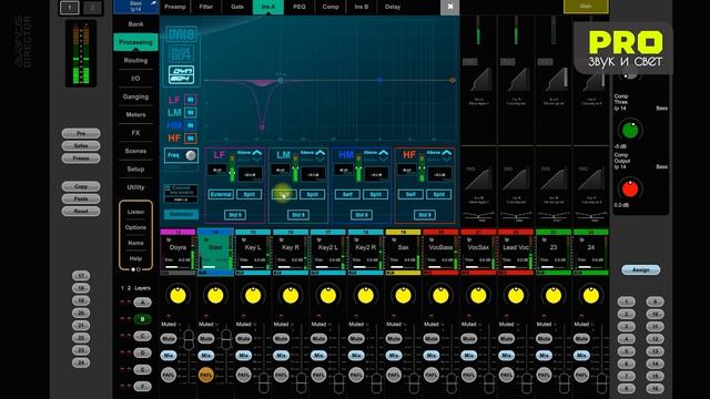 Сводим группу на Allen&Heath Avantis # 6 смотреть онлайн