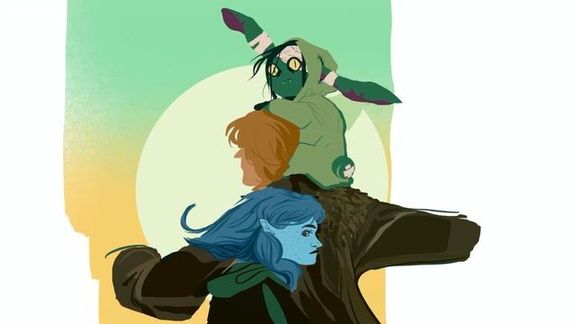 Mighty Nein Animated Series Confirmed! | Critical Role Fan Art смотреть онлайн