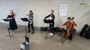 Мелодия аргентинского танго в подземном переходе («O.K.Quartet»)