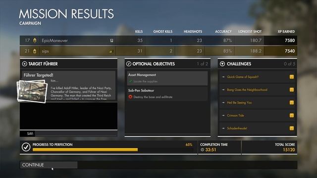 Sniper Elite 4 w/ Sips! [BONUS] - The Hunt For Hitler's Balls смотреть онлайн