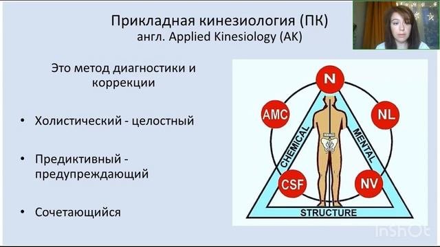 Прикладная кинезиология. Вебинар для Красноярска.