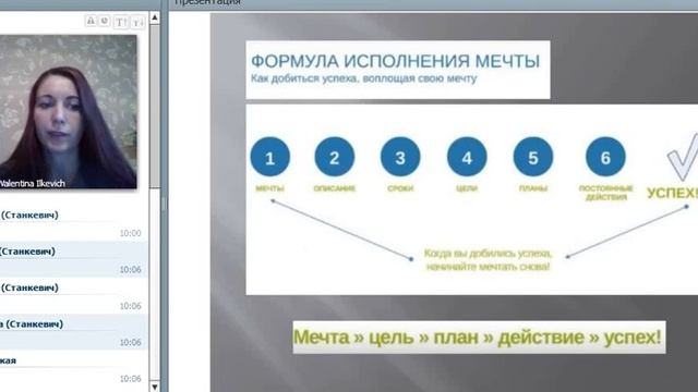 Планирование жизни-планирование успеха! Валентина Илькевич смотреть онлайн