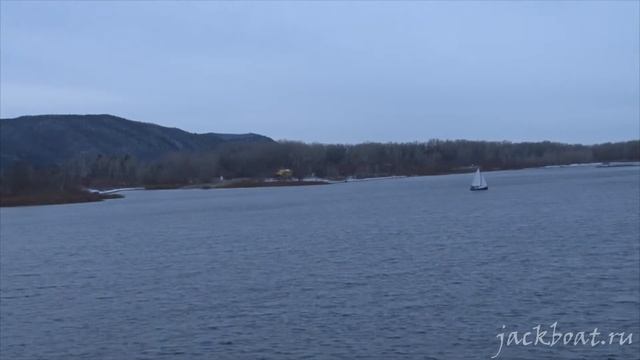 Часть 1 - Yacht Cape Cutter 19.  Preparing and sailing on the Volga river. Winter yachting