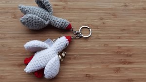 Мини гусь. Мастер класс. Вязание крючком. Игрушка амигуруми. Подарок своими руками