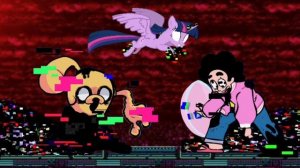 Pibby Apocalypse | Prey (GOOD FUTURE) but its OLD pibby Jake and Twilight VS Steven |FridayNightFun