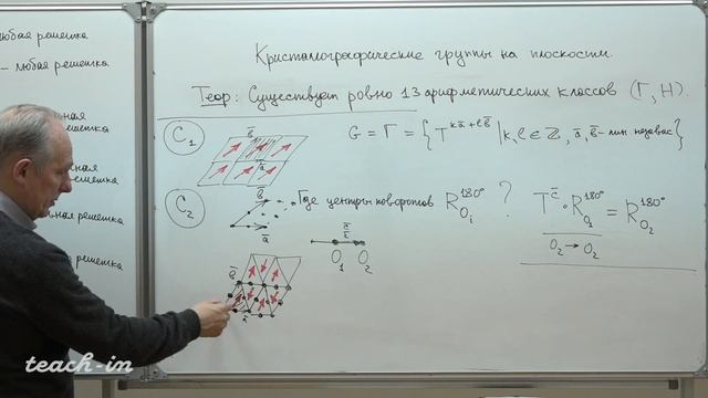 Ошемков А. А. - Наглядная геометрия и топология - 18. Кристаллографические группы на плоскости-4