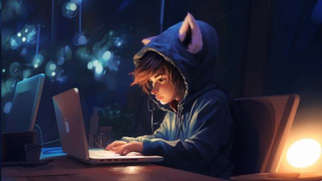 Fox Boy's Homework Retreat: 4.5 Minutes of Lofi Inspiration 🦊🎶 смотреть онлайн