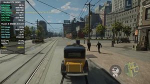 Mafia: Definitive Edition - RTX 3050 - Ryzen 5 5600X - 1080p - 1440p - Max Graphics Settings