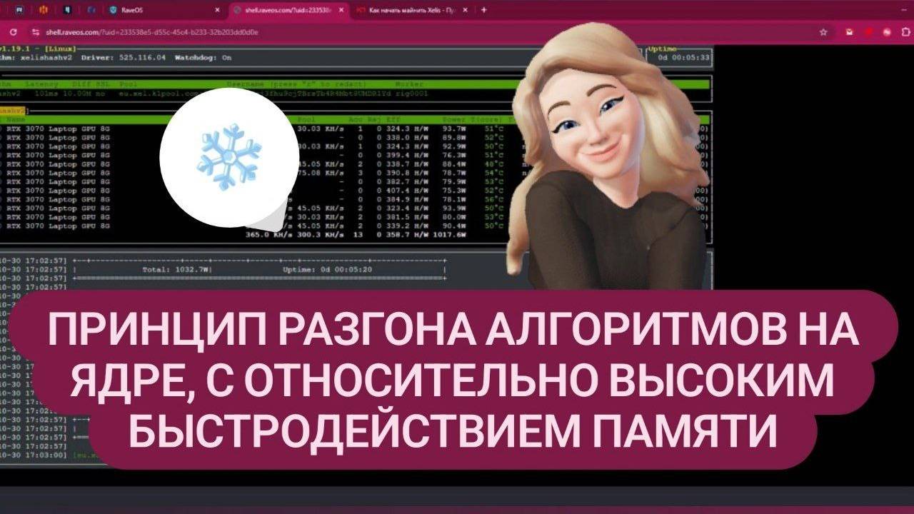 Принцип разгона видеокарт на ядерных + частично использующих память алгоритмах. Теория и практика